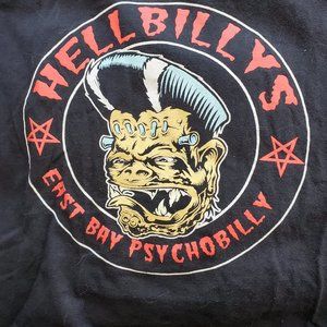 Hellbillys Punk Band Tee East Bay California Rock